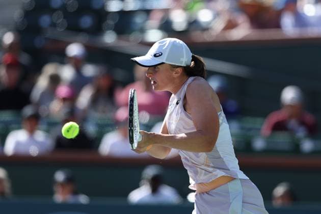 Stadium 1 at the BNP Paribas Open at Indian Wells TENNIS : Indian Wells 2023 - 15 03 2023 AntoineCouvercelle Panoramic 