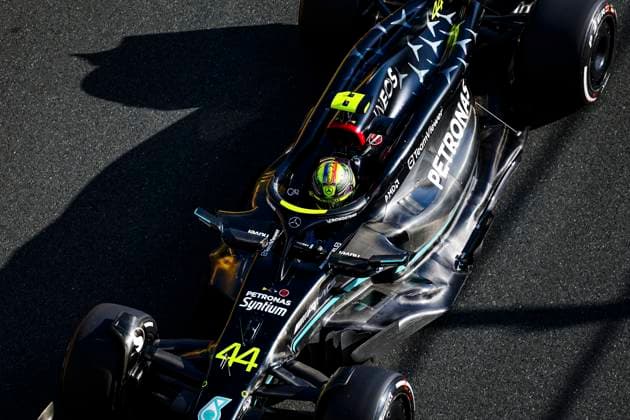 44 Lewis Hamilton (GBR, Mercedes-AMG Petronas F1 Team), F1 Grand Prix of Saudi Arabia at Jeddah Corniche Circuit on March 17, 2023 in Jeddah, Saudi Arabia. (Photo by HOCH ZWEI) Jeddah Saudi Arabia