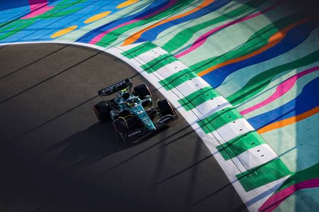 14 Fernando Alonso (ESP, Aston Martin Aramco Cognizant F1 Team), F1 Grand Prix of Saudi Arabia at Jeddah Corniche Circuit on March 17, 2023 in Jeddah, Saudi Arabia. (Photo by HOCH ZWEI) Jeddah Saudi Arabia