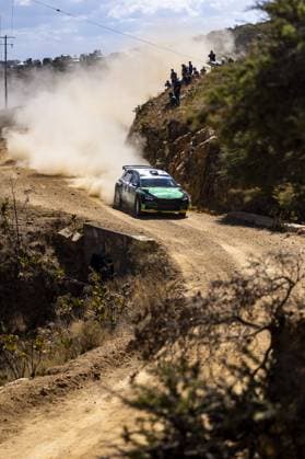 Motorsport, WRC, Rallye Mexiko 20 Gus GREENSMITH (GBR), Jonas ANDERSSON (SWE), SKODA FABIA RS, RC2, Rally2, action during the Rally Guanajuato Mexico 2023, 3rd round of the 2023 WRC, Motorsport Rallye, WM World Rally Car Championship, from March 16 to 19, 2023 at Leon, Guanajuato, in Mexico - AUTO - WRC - RALLY GUANAJUATO MEXICO 2023 DPPI Panoramic RPPA_2023_03_Mexico_429