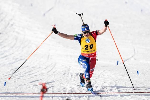 Bilder des Jahres 2023, Sport 03 März Sport Themen der Woche KW11 Sport Bilder des Tages 230318 Julia Simon of France after competing in women s 7,5 km biathlon sprint during the IBU World Cup on March 18, 2023 in Oslo. Photo: Vegard Grott BILDBYRAN kod VG VG0413 bbeng skidskytte biathlon skiskyting världscupen verdenscup ibu world cup holmenkollen sprint dam *** 230318 Julia Simon of France after competing in womens 7.5 km biathlon sprint during the IBU World Cup on March 18, 2023 in Oslo Photo Vegard Grott BILDBYRAN code VG VG0413 bbeng skidskytte biathlon skiskiting världscupen verdenscup ibu world cup holmenkollen sprint dam,  Copyright: VEGARDxGRoTT BB230318VG105