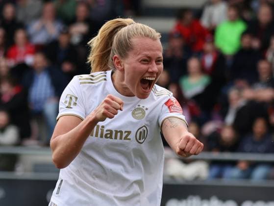 Maximiliane Rall (Bayern), 1. FC Köln - FC Bayern München, Flyeralarm Frauen Bundesliga, 15. Spieltag, Köln, Deutschland, 18.03.2023.