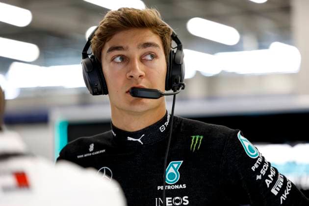 63 George Russell (GBR, Mercedes-AMG Petronas F1 Team), F1 Grand Prix of Saudi Arabia at Jeddah Corniche Circuit on March 18, 2023 in Jeddah, Saudi Arabia. (Photo by HOCH ZWEI) Jeddah Saudi Arabia