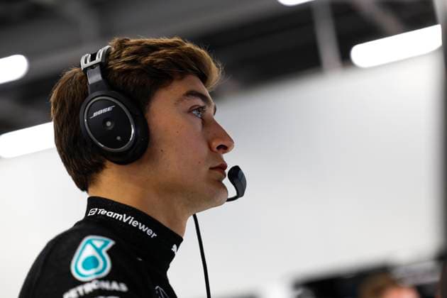 63 George Russell (GBR, Mercedes-AMG Petronas F1 Team), F1 Grand Prix of Saudi Arabia at Jeddah Corniche Circuit on March 18, 2023 in Jeddah, Saudi Arabia. (Photo by HOCH ZWEI) Jeddah Saudi Arabia