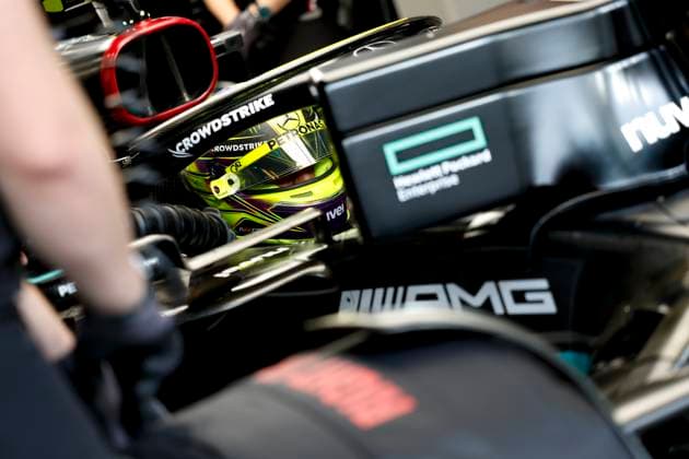 44 Lewis Hamilton (GBR, Mercedes-AMG Petronas F1 Team), F1 Grand Prix of Saudi Arabia at Jeddah Corniche Circuit on March 18, 2023 in Jeddah, Saudi Arabia. (Photo by HOCH ZWEI) Jeddah Saudi Arabia