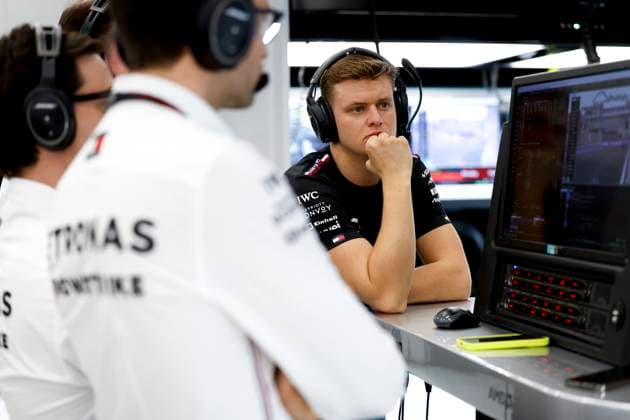 Mick Schumacher (DEU, Mercedes-AMG Petronas F1 Team), F1 Grand Prix of Saudi Arabia at Jeddah Corniche Circuit on March 18, 2023 in Jeddah, Saudi Arabia. (Photo by HOCH ZWEI) Jeddah Saudi Arabia