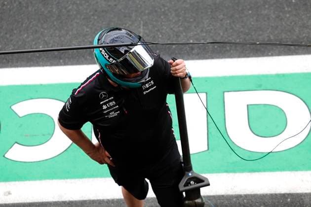 Mercedes-AMG Petronas F1 Team, F1 Grand Prix of Saudi Arabia at Jeddah Corniche Circuit on March 18, 2023 in Jeddah, Saudi Arabia. (Photo by HOCH ZWEI) Jeddah Saudi Arabia