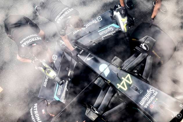 44 Lewis Hamilton (GBR, Mercedes-AMG Petronas F1 Team), F1 Grand Prix of Saudi Arabia at Jeddah Corniche Circuit on March 18, 2023 in Jeddah, Saudi Arabia. (Photo by HOCH ZWEI) Jeddah Saudi Arabia