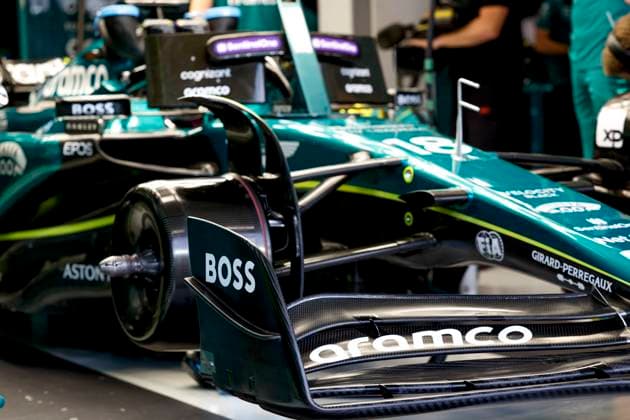 18 Lance Stroll (CAN, Aston Martin Aramco Cognizant F1 Team), F1 Grand Prix of Saudi Arabia at Jeddah Corniche Circuit on March 18, 2023 in Jeddah, Saudi Arabia. (Photo by HOCH ZWEI) Jeddah Saudi Arabia