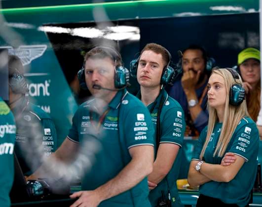 Stoffel Vandoorne (BEL, Aston Martin Aramco Cognizant F1 Team), F1 Grand Prix of Saudi Arabia at Jeddah Corniche Circuit on March 18, 2023 in Jeddah, Saudi Arabia. (Photo by HOCH ZWEI) Jeddah Saudi Arabia