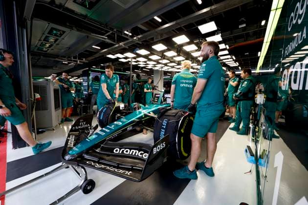 14 Fernando Alonso (ESP, Aston Martin Aramco Cognizant F1 Team), F1 Grand Prix of Saudi Arabia at Jeddah Corniche Circuit on March 18, 2023 in Jeddah, Saudi Arabia. (Photo by HOCH ZWEI) Jeddah Saudi Arabia