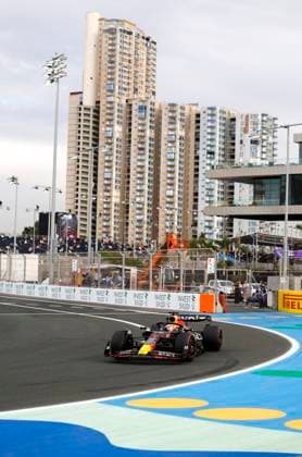 1 Max Verstappen (NLD, Oracle Red Bull Racing), F1 Grand Prix of Saudi Arabia at Jeddah Corniche Circuit on March 18, 2023 in Jeddah, Saudi Arabia. (Photo by HOCH ZWEI) Jeddah Saudi Arabia