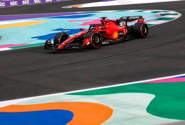 16 Charles Leclerc (MCO, Scuderia Ferrari), F1 Grand Prix of Saudi Arabia at Jeddah Corniche Circuit on March 18, 2023 in Jeddah, Saudi Arabia. (Photo by HOCH ZWEI) Jeddah Saudi Arabia