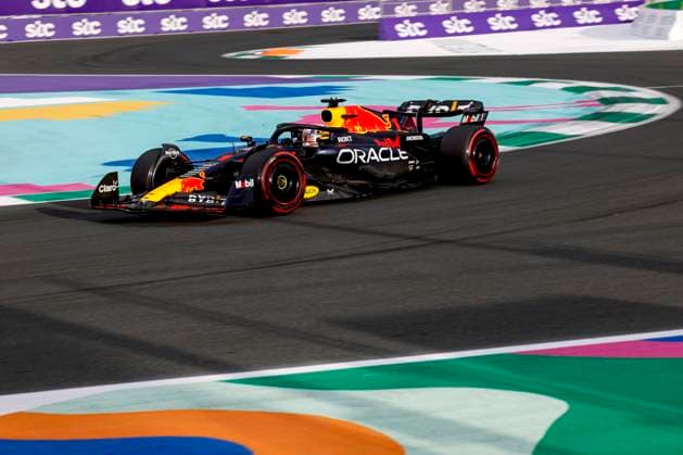 1 Max Verstappen (NLD, Oracle Red Bull Racing), F1 Grand Prix of Saudi Arabia at Jeddah Corniche Circuit on March 18, 2023 in Jeddah, Saudi Arabia. (Photo by HOCH ZWEI) Jeddah Saudi Arabia