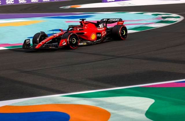 16 Charles Leclerc (MCO, Scuderia Ferrari), F1 Grand Prix of Saudi Arabia at Jeddah Corniche Circuit on March 18, 2023 in Jeddah, Saudi Arabia. (Photo by HOCH ZWEI) Jeddah Saudi Arabia