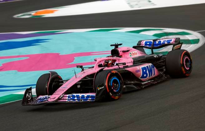 31 Esteban Ocon (FRA, BWT Alpine F1 Team), F1 Grand Prix of Saudi Arabia at Jeddah Corniche Circuit on March 18, 2023 in Jeddah, Saudi Arabia. (Photo by HOCH ZWEI) Jeddah Saudi Arabia