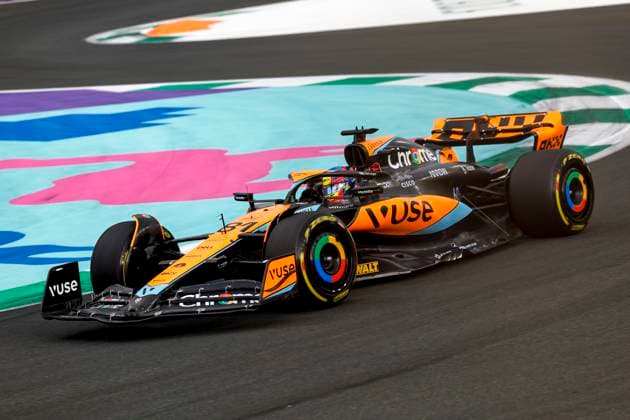 81 Oscar Piastri (AUS, McLaren F1 Team), F1 Grand Prix of Saudi Arabia at Jeddah Corniche Circuit on March 18, 2023 in Jeddah, Saudi Arabia. (Photo by HOCH ZWEI) Jeddah Saudi Arabia