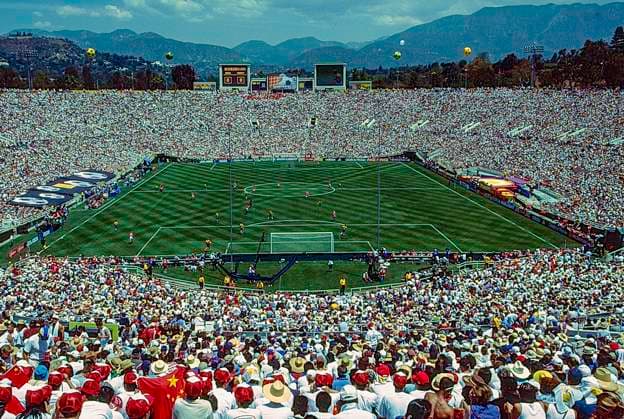 Soccer Women s World Cup 1999 Overview of Rose Bowl during the USA CHN finals at the 1999 FIFA Women s World Cup Pasadena Rose Bowl California United States Copyright: xChrisxTrotman Duomo PCNx SC9972 WC061