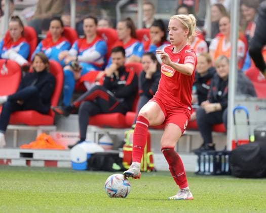 Celina Degen (Köln), 1. FC Köln - FC Bayern München, Flyeralarm Frauen Bundesliga, 15. Spieltag, Köln, Deutschland, 18.03.2023.