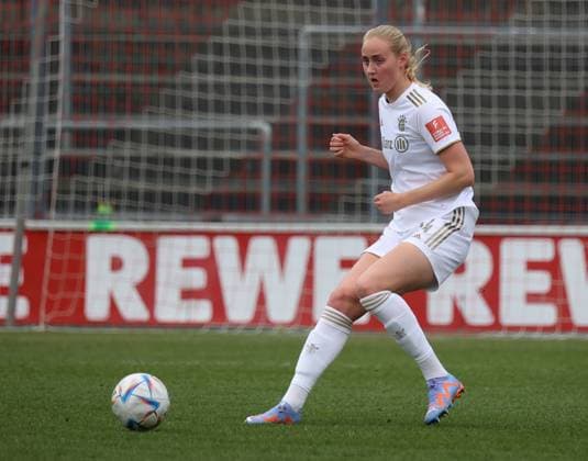 Emilie Bragstad (Bayern), 1. FC Köln - FC Bayern München, Flyeralarm Frauen Bundesliga, 15. Spieltag, Köln, Deutschland, 18.03.2023.