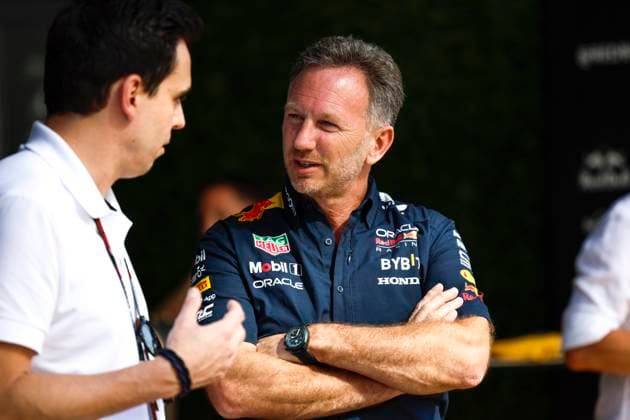 Christian Horner (GBR, Oracle Red Bull Racing), F1 Grand Prix of Saudi Arabia at Jeddah Corniche Circuit on March 19, 2023 in Jeddah, Saudi Arabia. (Photo by HOCH ZWEI) Jeddah Saudi Arabia
