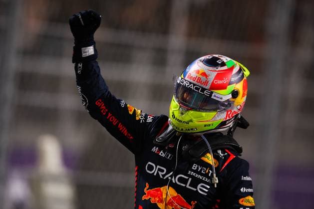 PEREZ Sergio (mex), Red Bull Racing RB19, portrait during the Formula 1 STC Saudi Arabian Grand Prix 2023, 2nd round of the 2023 Formula One World Championship, WM, Weltmeisterschaft from March 17 to 19, 2023 on the Jeddah Corniche Circuit, in Jeddah, Saudi Arabia - F1 - SAUDI ARABIAN GRAND PRIX 2023 - RACE DPPI Panoramic  20230319_IMGL0297.JPG