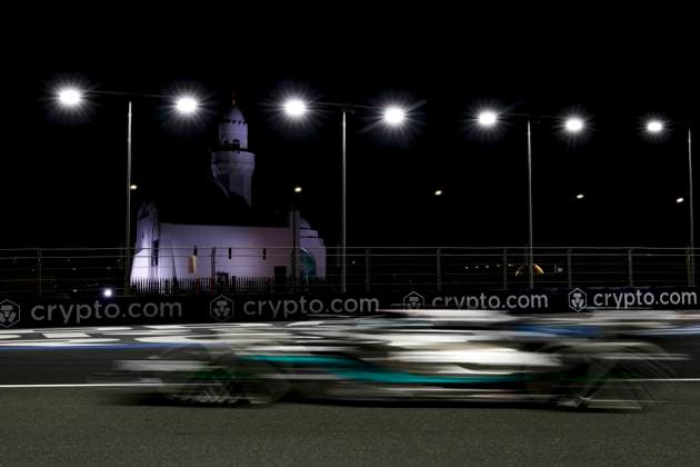 63 George Russell (GBR, Mercedes-AMG Petronas F1 Team), F1 Grand Prix of Saudi Arabia at Jeddah Corniche Circuit on March 19, 2023 in Jeddah, Saudi Arabia. (Photo by HOCH ZWEI) Jeddah Saudi Arabia