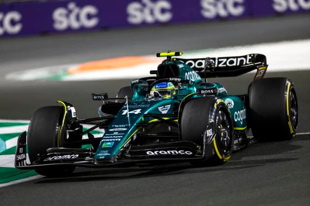 14 Fernando Alonso (ESP, Aston Martin Aramco Cognizant F1 Team), F1 Grand Prix of Saudi Arabia at Jeddah Corniche Circuit on March 19, 2023 in Jeddah, Saudi Arabia. (Photo by HOCH ZWEI) Jeddah Saudi Arabia