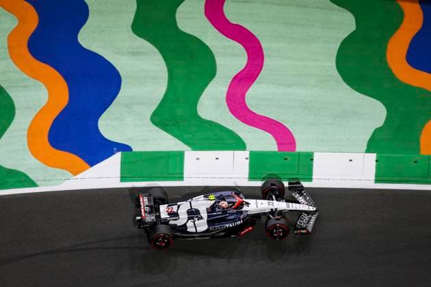22 Yuki Tsunoda (JPN, Scuderia AlphaTauri), F1 Grand Prix of Saudi Arabia at Jeddah Corniche Circuit on March 19, 2023 in Jeddah, Saudi Arabia. (Photo by HOCH ZWEI) Jeddah Saudi Arabia