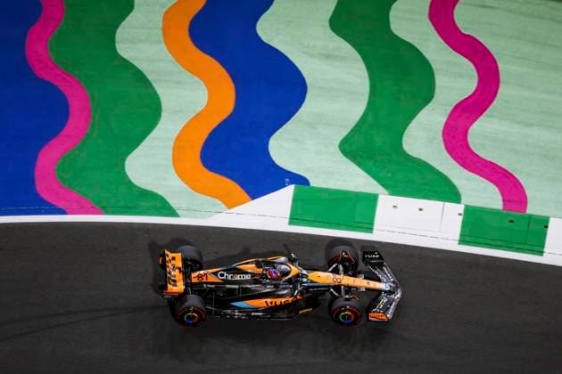 81 Oscar Piastri (AUS, McLaren F1 Team), F1 Grand Prix of Saudi Arabia at Jeddah Corniche Circuit on March 19, 2023 in Jeddah, Saudi Arabia. (Photo by HOCH ZWEI) Jeddah Saudi Arabia