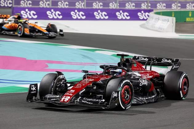 19.03.2023, Jeddah Corniche Circuit, Dschidda, Formel 1 Großer Preis von Saudi-Arabien ,im Bild Valtteri Bottas (FIN), Alfa Romeo F1 Team Stake Dschidda Jeddah Corniche Circuit Saudi-Arabien