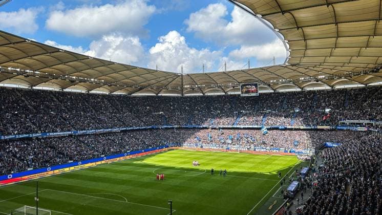 Fussball: 2. Bundesliga, Hamburger SV - Holtein Kiel 0:0, Hamburg, 18.03.2023 Feature, Stadion, Volkspark, Volkspark Stadion Hamburg Germany