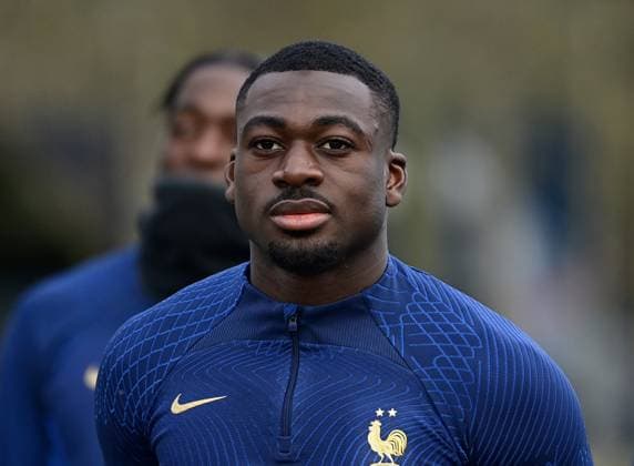 Youssouf Fofana ( France ) - FOOTBALL : Equipe de France Entrainement - Clairefontaine - 20 03 2023 FedericoPestellini Panoramic 