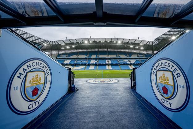Impression aus dem Etihad Stadium. RB Leipzig beim Training in Manchester vor dem UEFA Champions League Achtelfinale Rueckspiel gegen Manchester City. 13. Maerz 2023 Etihad Stadium, Manchester. RB Leipzig - CL Abschlusstraining