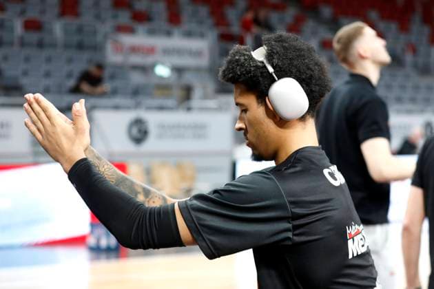 22.03.2023, easyCredit Basketball Bundesliga, BBL, Saison 2022 2023, Herren, Brose Bamberg - Chemnitz Niners, 13, Jason George, Niners Chemnitz Bamberg Brose Arena Bayern Germany