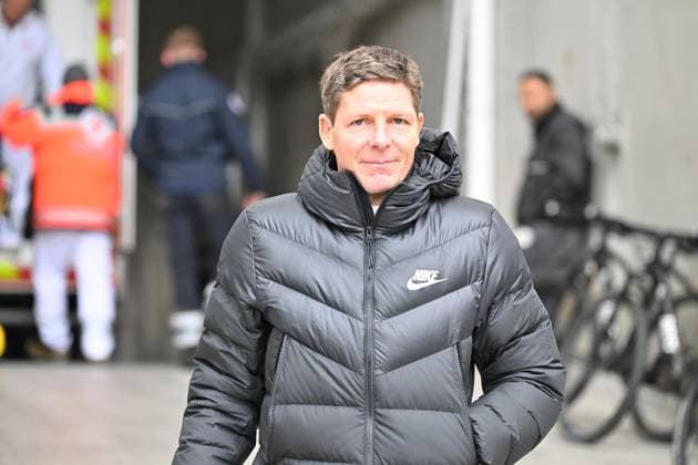 23.03.2023 - Fussball - Saison 2022 2023 - Testspiel Freundschaftsspiel Vorbereitungsspiel: Eintracht Frankfurt SGE - SpVgg Greuther Fürth ( Kleeblatt ) - - Oliver Glasner (Trainer Coach Chef-Coach SG Eintracht Frankfurt SGE ) *** 23 03 2023 football season 2022 2023 test match friendly match preparation match Eintracht Frankfurt SGE SpVgg Greuther Fürth cloverleaf Oliver Glasner coach coach head coach SG Eintracht Frankfurt SGE