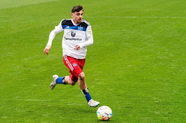 Bilal Yalcinkaya (Hamburger SV, 33) Hamburger SV vs. Eintracht Braunschweig, Fussball, Testspiel, Saison 2022 2023, 23.03.2023 -Pressefoto Marcel von Fehrn Hamburger SV vs. Eintracht Braunschweig, Fussball, Testspiel, Saison 2022 2023, 23.03.2023 Hamburg *** Bilal Yalcinkaya Hamburger SV, 33 Hamburger SV vs Eintracht Braunschweig, football, test match, 2022 2023 season, 23 03 2023 press photo Marcel von Fehrn Hamburger SV vs Eintracht Braunschweig, football, test match, 2022 2023 season, 23 03 2023 Hamburg Copyright: xEibner-Pressefoto MarcelxvonxFehrnx EP_MFN