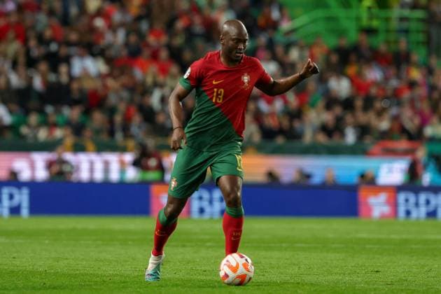 Portugal, Lisboa, 23.März 2023 EURO 2024 Qualifikation Group J Portugal - Lichtenstein v.l., Danilo Pereira (Portugal) FREISTELLER Copyright: JoaquimxFerreira