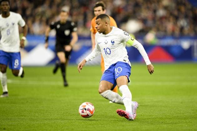 MBAPPE Kylian (FRA) FOOTBALL : France vs Pays Bas - Eliminatoires Euro2024 - 24 03 2023 JBAutissier Panoramic 