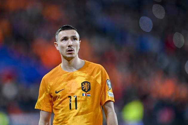 PARIS, 24-03-2023, Stade de France, UEFA Qualification EURO 2024 Football, season 2022 2023, France - Netherlands, final result 4-0, Netherlands player Steven Berghuis France - Netherlands  x20317909x Copyright: