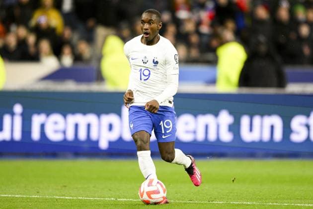Moussa Diaby (FRA) FOOTBALL : France vs Pays Bas - Eliminatoires Euro2024 - 24 03 2023 JBAutissier Panoramic 