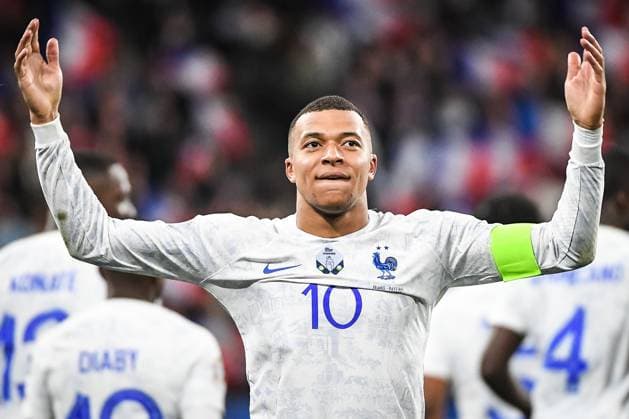 March 24, 2023, Saint-Denis, France, France: Kylian MBAPPE of France celebrates his goal during the UEFA EURO, EM, Europameisterschaft,Fussball 2024 European Qualifiers Group B match between France and Netherlands at Stade de France on March 24, 2023 in Saint-Denis near Paris, France. Saint-Denis France - ZUMAm308 20230324_zsp_m308_012 Copyright: xMatthieuxMirvillex