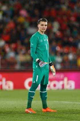 Marvin Keller (SUI), MARCH 24, 2023 - Football Soccer : Under-21 International Friendly, Länderspiel, Nationalmannschaft match between U21, U 21 Spain 3-2 U21 Switzerland at the Power Horse Stadium in Almeria, Spain. Noxthirdxpartyxsales  (214268369)