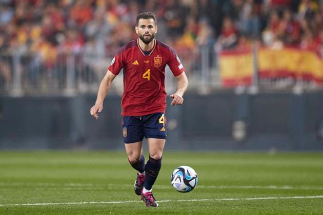 Spain v Norway: Group A - UEFA EURO, EM, Europameisterschaft,Fussball 2024 Qualifying Round Nacho Fernandez of Spain in action during the UEFA EURO 2024 qualifying round group A match between Spain and Norway at La Rosaleda on March 25, 2023, in Malaga, Spain. Malaga La Rosaleda Andalucia Spain RL_ESPvNOR_084 Copyright: xRicardoxLarreinax