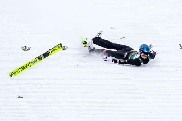 Bilder des Jahres 2023, Sport 03 März Sport Themen der Woche KW12 Sport Bilder des Tages NORDIC SKIING - FIS WC Lahti LAHTI,FINLAND,26.MAR.23 - NORDIC SKIING, Ski jumping, Skispringen, Ski, nordisch - FIS World Cup, normal hill, qualification, men. Image shows Benjamin Oestvold (NOR).  GEPAxpictures xPatrickxSteiner