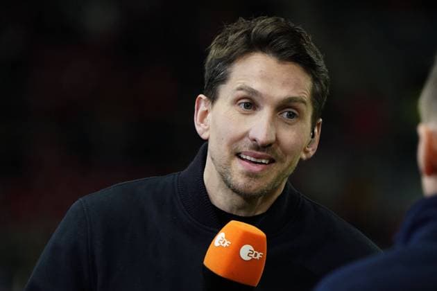 DFB Maenner Nationalmannschaft, Men national team, Nationalteam Germany, Deutschland, Länderspiel, Freundschaftsspiel Deutschland-Peru, 25.03.2023, Opelarena Mainz, Rene Adler, Fussballexperte ZDF , Deutschland, Aktion, Einzelbild