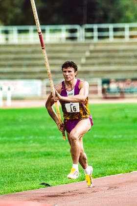 RECORD DATE NOT STATED Track and Field Sergey Bubka Sergey Bubka (URS) during a photo shoot for Nike International Athletics in the Olympic Stadium,Estadi Olimpic Lluis Companys, Barcelona, Spain 1991 Barcelona Olympic Stadium, Estadi Olimpic Spain Copyright: xPaulxJ.xSutton DUOMO PCNx TF9101 065810