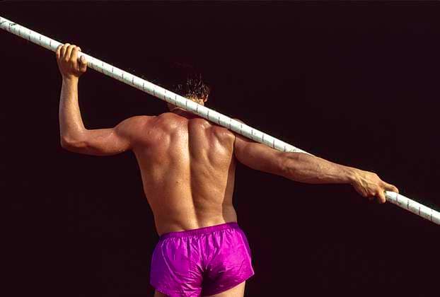 RECORD DATE NOT STATED Track and Field Sergey Bubka Sergey Bubka (URS) during a photo shoot for Nike International Athletics in the Olympic Stadium,Estadi Olimpic Lluis Companys, Barcelona, Spain 1991 Barcelona Olympic Stadium, Estadi Olimpic Spain Copyright: xStevenxE.xSutton DUOMO PCNx TF9102 072790