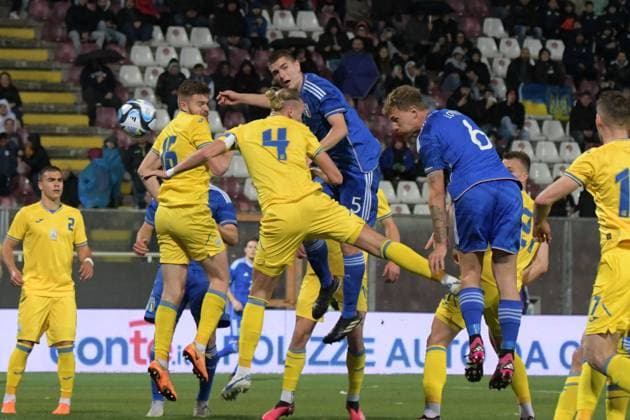 Stadio Oreste Granillo, Reggio Calabria Amichevole Italia-Ucraina Under 21 In foto: Gol Lovato Copyright: xAndreaxRositox DSC_9849