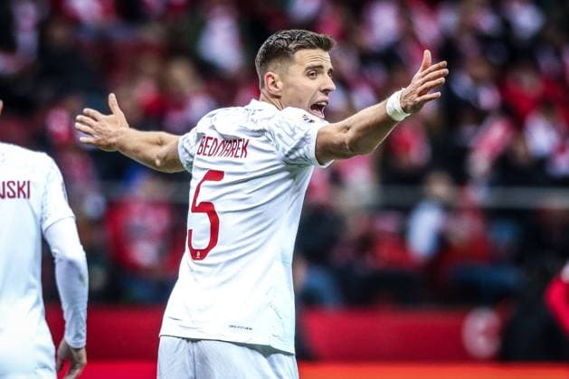 27.03.2023 Warszawa Pilka nozna Reprezentacja Polski Kwalifikacje UEFA EURO, EM, Europameisterschaft,Fussball 2024 Polska - Albania n z Jan Bednarek Foto Adam Starszynski PressFocus 27.03.2023 Warsaw Football Polish national team, Nationalteam UEFA EURO 2024 Qualifiers Poland - Albania Jan Bednarek Credit Adam Starszynski PressFocus NEWSPIX.PL --- Newspix.pl  20230327PF_AS072